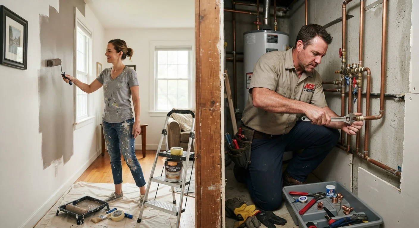 DIY Home Repairs Worth Learning Versus Jobs Best Left to Professionals