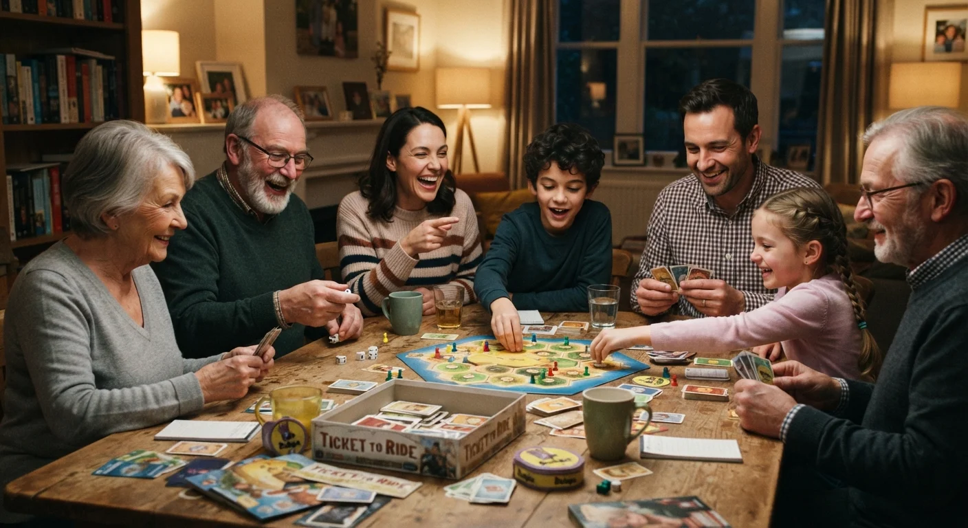 Making Family Game Night Work for Every Age Group in the House