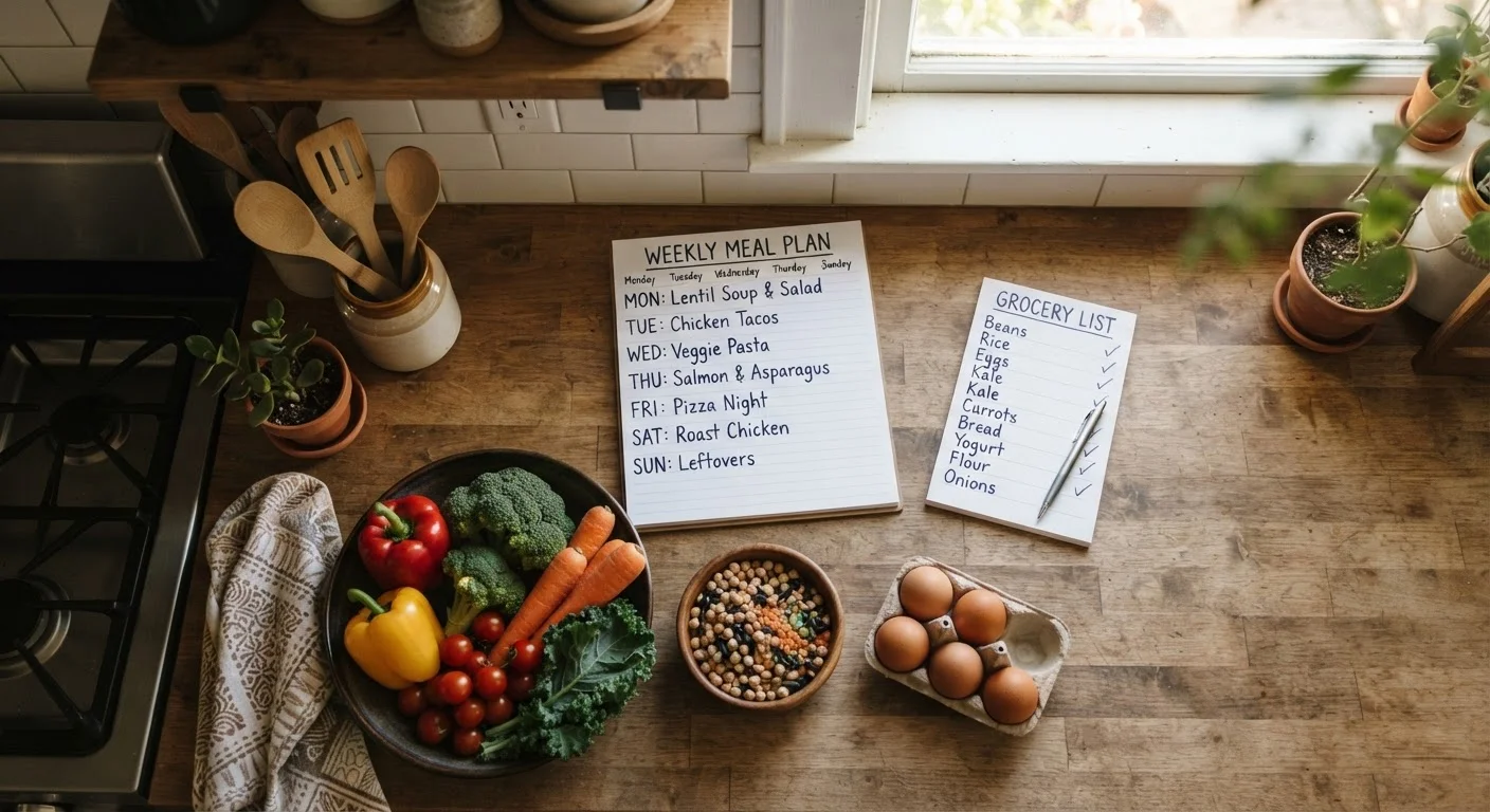 Building a Healthy Family Meal Plan From Scratch When Money Is Tight