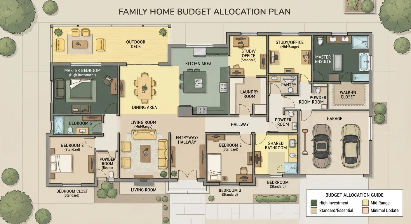 Room by Room: Where Your Household Budget Actually Goes